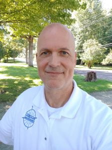 Coach Chris out and about